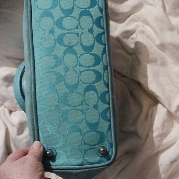 Vintage blue 💙 C coach - Picture 3 of 9